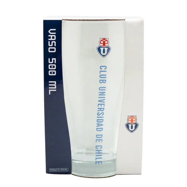 Vaso Oficial UNIVERSIDAD DE CHILE 500ml