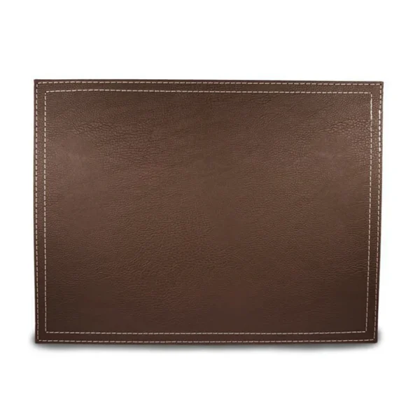Individual Rectangular Eco Cuero Doral Premium – Cafe