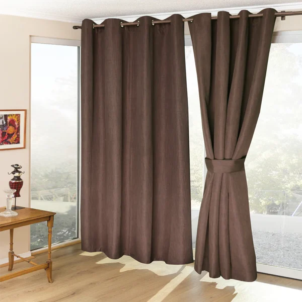 Cortinas Blackout Térmicas Amazon City Cafe – Doral (4 Piezas)