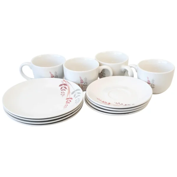 Set Vajilla Porcelana Doral Doña María – 12 Piezas para 4 Personas – Sofia - Imagen 3