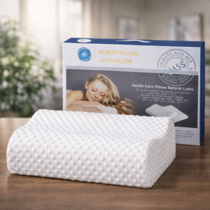 Almohada Viscoelástica Memory Pillow Blanca – 28x48 cm