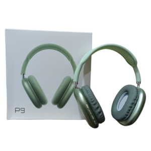 Audífonos Inalámbricos P9 – Sonido Premium Verde
