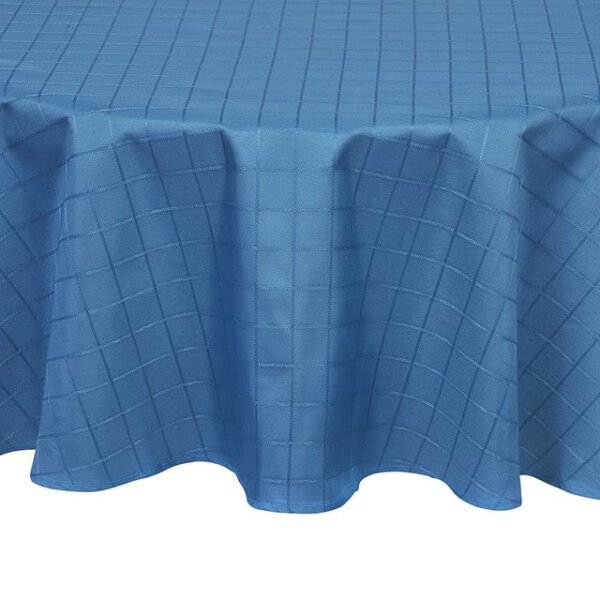 Mantel Redondo Liso Netto 180 cm – Mashini Azul