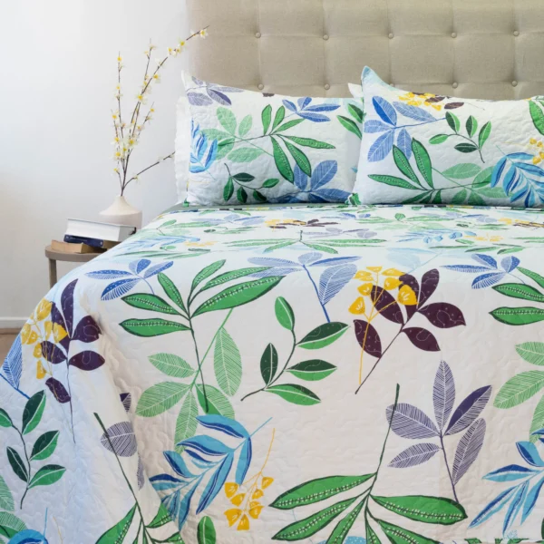 Cubrecama Quilt King Bordado Stitchy 250×240 cm – Marca Doral 002
