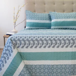 Cubrecama Quilt King Bordado Stitchy 250×240 cm – Marca Doral 008