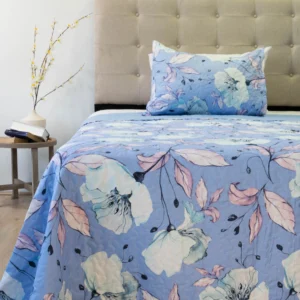 Cubrecama Quilt Plaza y Media Bordado Stitchy 170×240 cm – Doral D011
