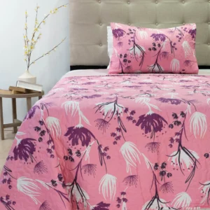 Cubrecama Quilt Plaza y Media Bordado Stitchy 170×240 cm – Doral D010