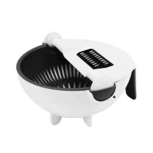 Cortador de Verduras Multifuncional con Canasta de Drenaje – 12 en 1