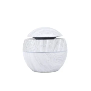 Difusor Humidificador Redondo Blanco – Aromaterapia y Bienestar en Tu Hogar