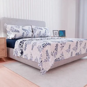 Juego de Sábanas Polar Estampadas 1.5 Plazas Rama Azul – Doral