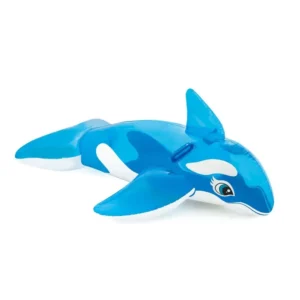 Flotador inflable tipo Ballena 210 cm - Azul