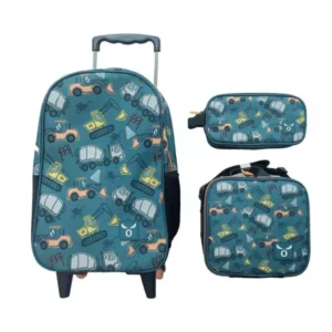 Pack Escolar Kids Truck Moose: Maleta + Lonchera + Estuche
