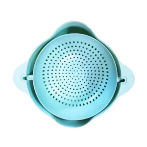 Bowl Colador Giratorio Escurridor Cesta de Cocina para Frutas y Verduras con Drenaje Rápido - Calipso
