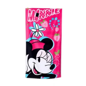 Toalla de Playa Minnie Mouse Disney 68x137 cm | Toalla Infantil