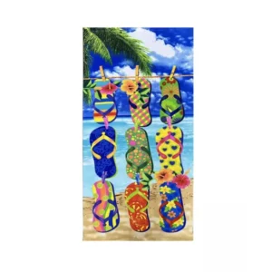 Toalla de Playa Microfibra 70x140 cm Chalas Season | Ligera y Secado Rápido