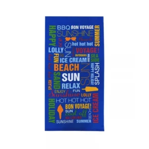 Toalla de Playa Microfibra 70x140 cm Summer Spirit | Ligera y Secado Rápido