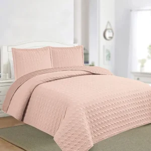 Quilt Velvety Doral 2 Plazas - Palo rosa