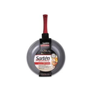 Sartén Montecarlo Doral 24 cm Rojo