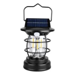 Lampara Farol Para Exteriores Recargable Con Energia Solar