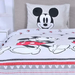 Plumón Disney Mickey Mouse Original 1.5 Plazas 185x228 cm + Funda de Almohada 50x70 cm