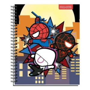 Cuaderno Proarte 100 Hojas 7 mm Marvel Kawai | Papel 50 g/m² 20,2 x 25 cm