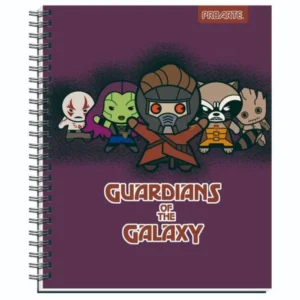 Cuaderno Proarte 100 Hojas 7 mm Marvel Kawai | Papel 50 g/m² 20,2 x 25 cm