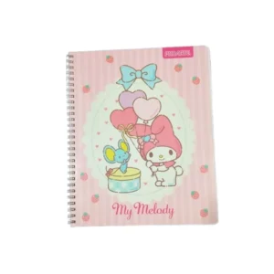 Cuaderno My Melody Proarte 100 Hojas Cuadriculadas 7 mm 20,2 x 25 cm