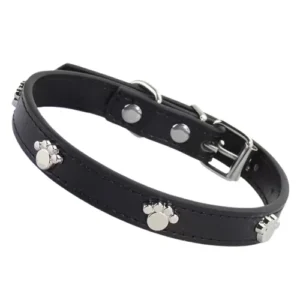 Collar para Perro de 40 cm Ajustable y Resistente - Negro