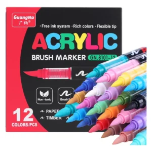 Marcadores Acrílicos 12 Colores