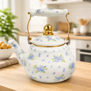 Tetera Enlozada 2,5 Litros | Resistente y Clásica