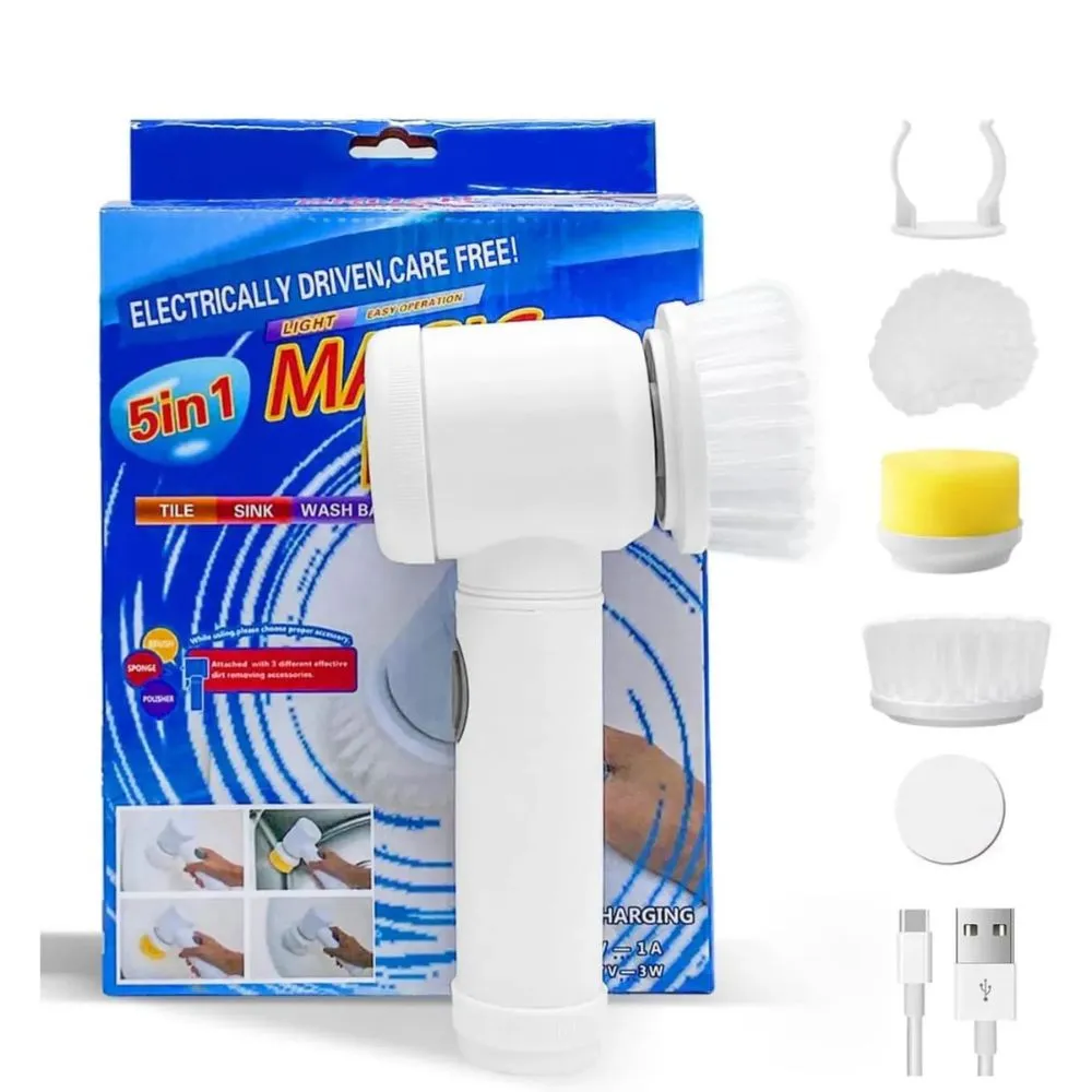 Cepillo De Limpieza Eléctrico Recargable