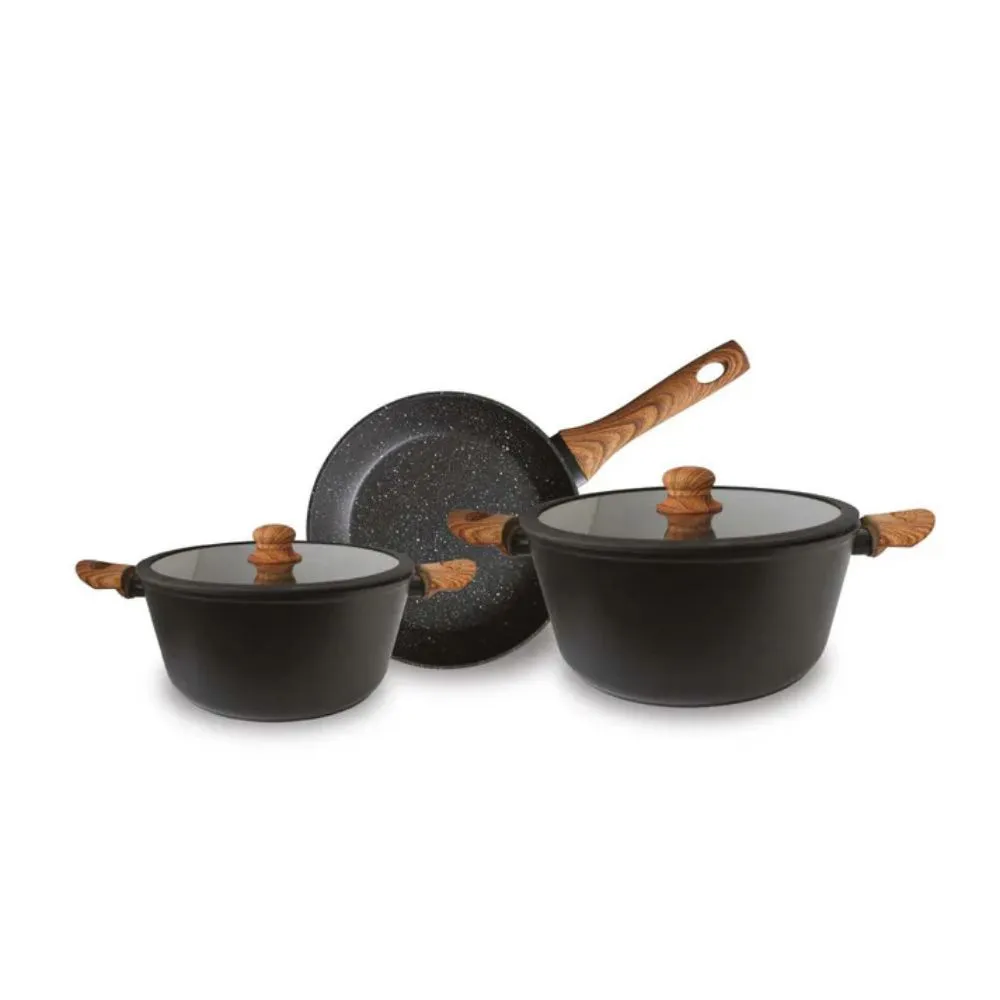 Batería De Cocina Keep Granite Line / 5 Piezas