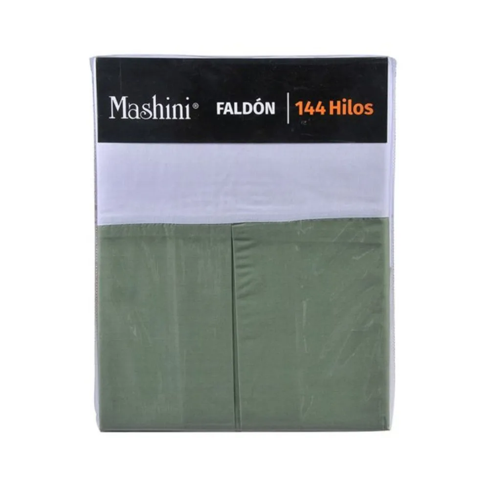 Faldón Mashini Liso / 1.5 Plazas / 144 Hilos